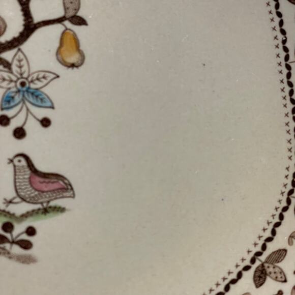 Johnson Brothers Sugar & Spice Oval Serving Platter Brown Ironstone Vtg England - Picture 11 of 11